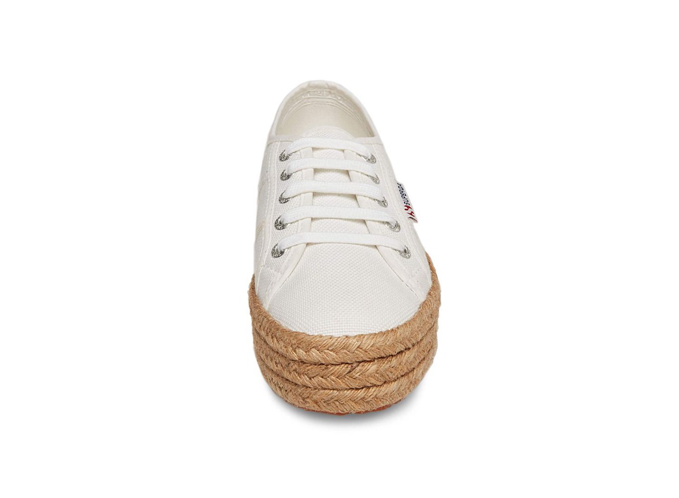 Espadrille Feminino Branco - Superga 2730 Cotropew - AOYNP-9047